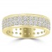 3.40 ct Men's Round Cut Diamond Eternity Wedding Band Ring 3.40 ct Men's Round Cut Diamond Eternity Wedding Band Ring
